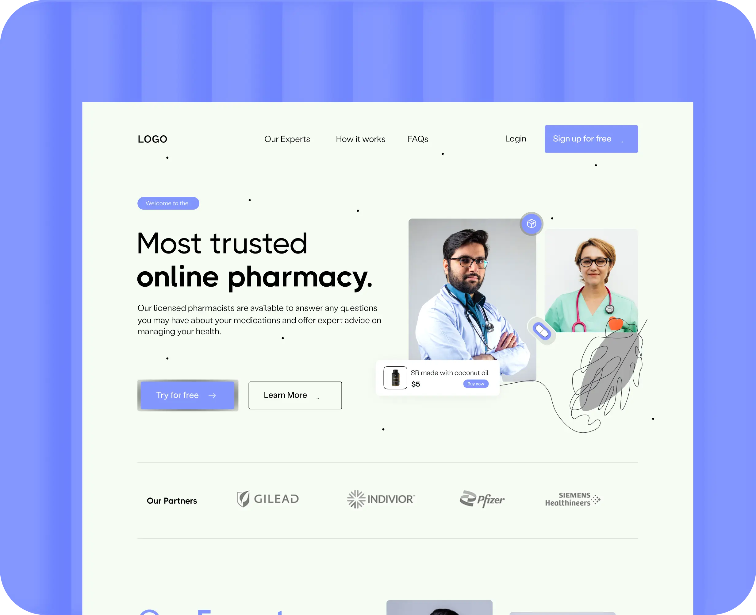 AI website builder interface showing drag and drop elements
